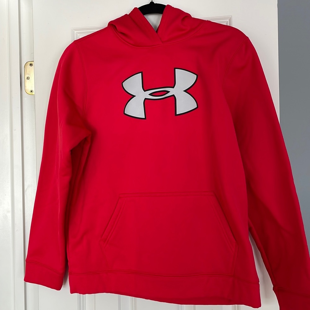 YXL Under Armour fleece lined hoodie